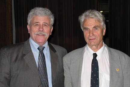 SCI Executive Director Patrick Widner (left) and Derk Rijks