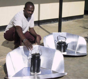 Simple solar cookers can make contaminated water safe to drink