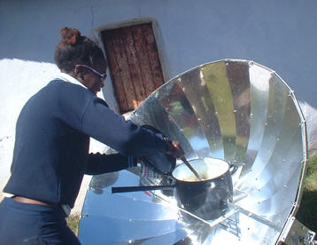 SunFire 14 solar cookers are reducing firewood dependence and improving lives in Masihambisane